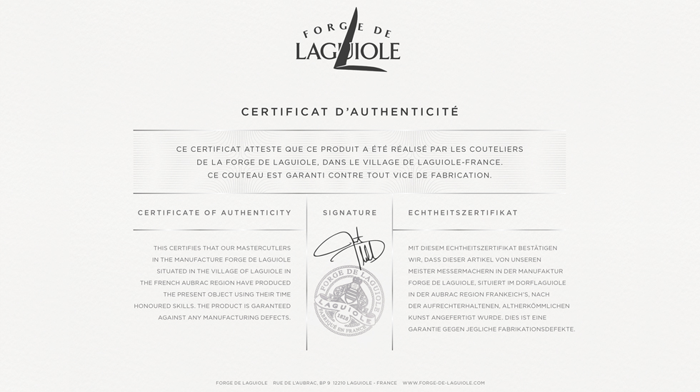 FORGE DE LAGUIOLE