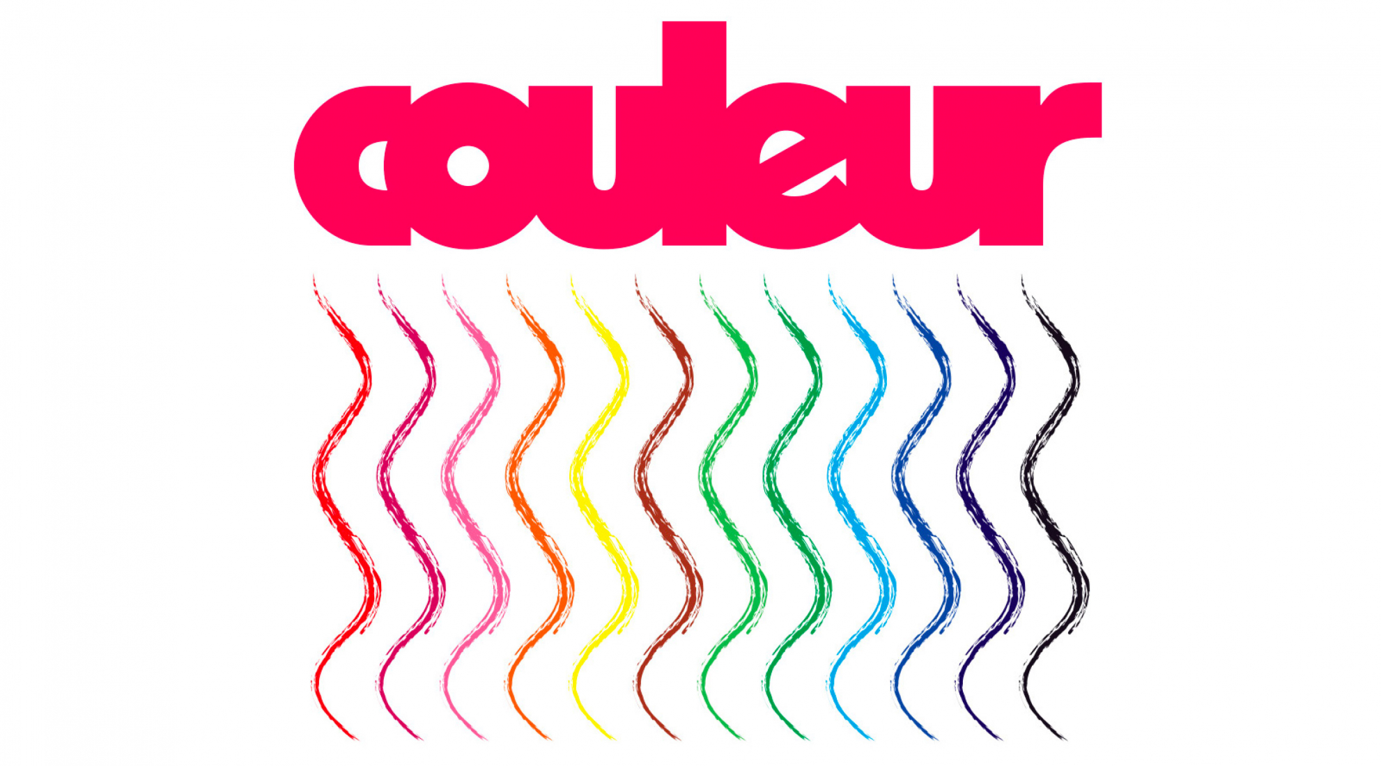 monoprix rainbow colors couleur waves