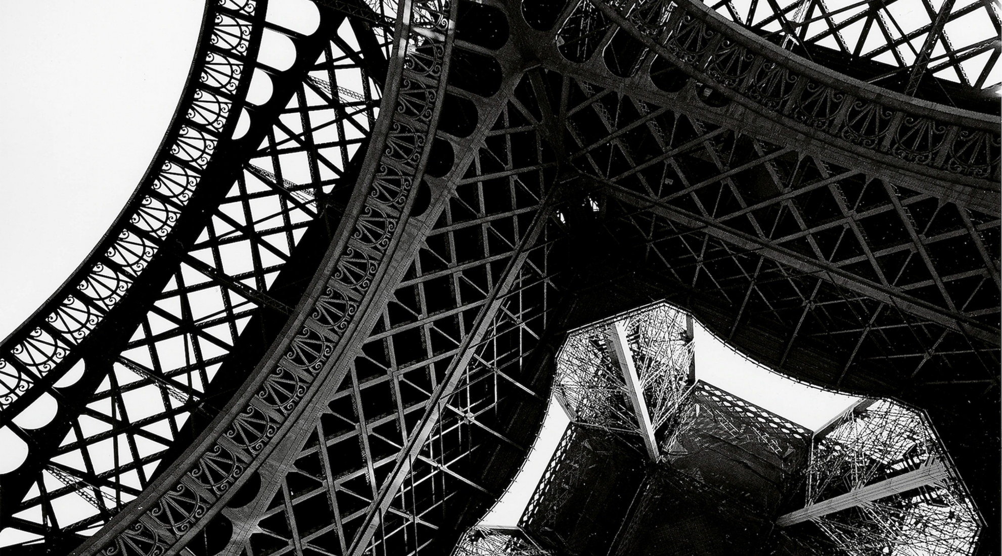 paris eiffel tower metal abstract baroque