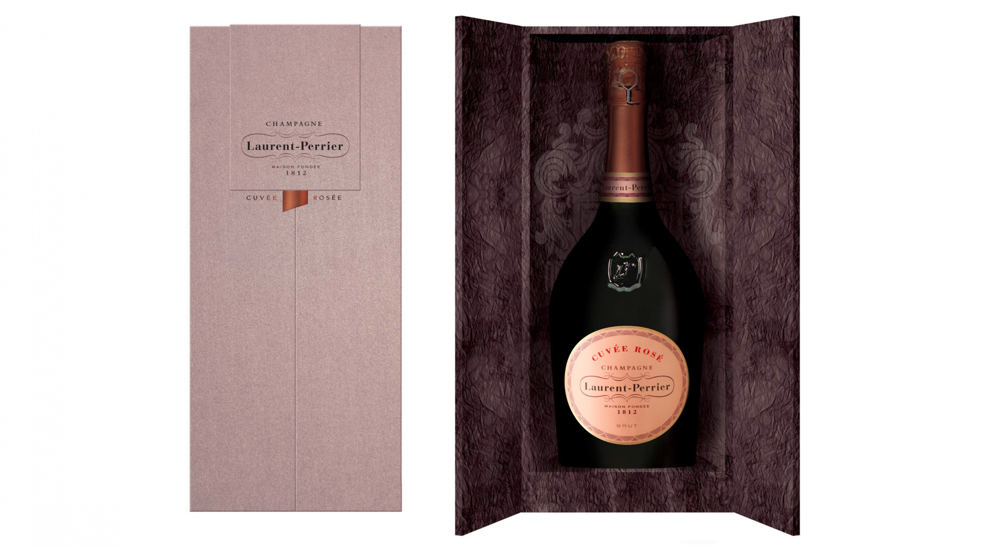 laurent perrier packaging rose bottle cuvée