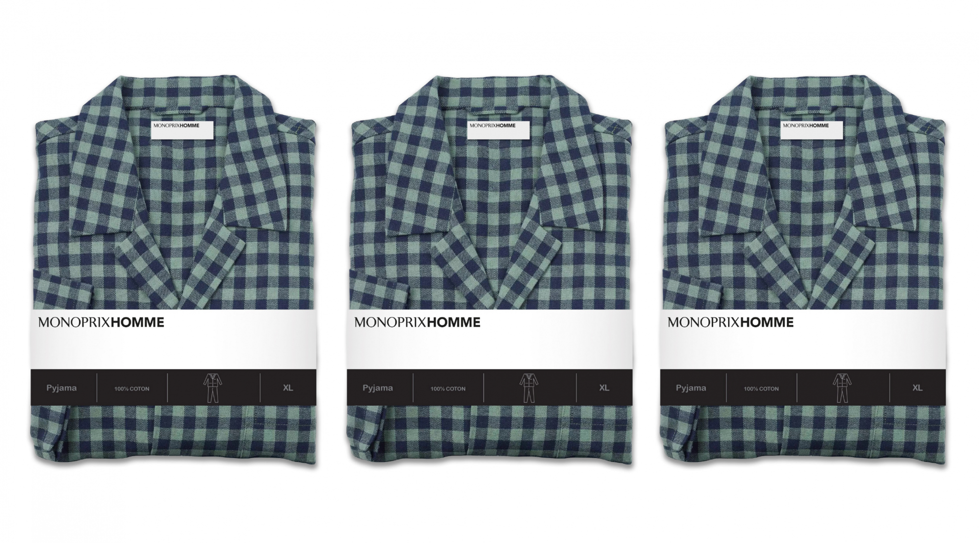 monoprix shirt label homme pyjama coton